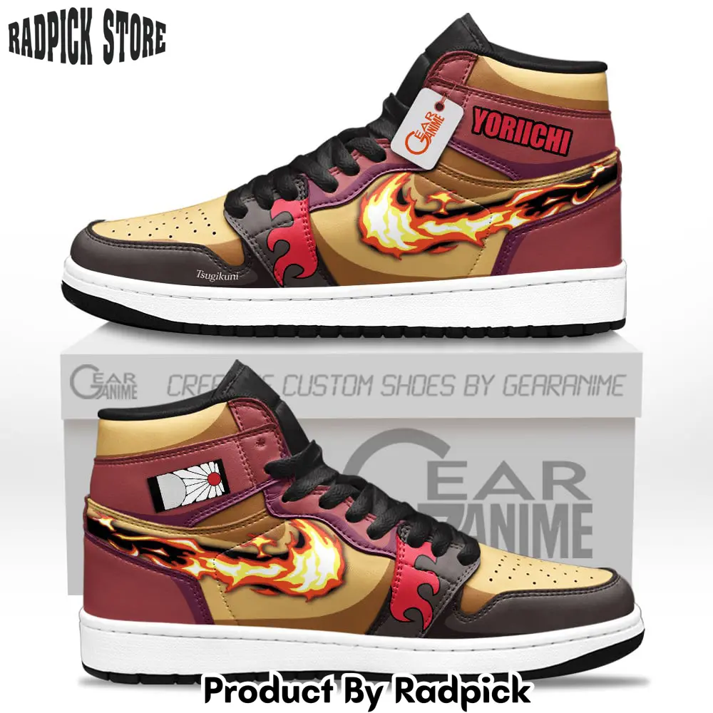 Yoriichi tsugikuni air jordan high topsneakers personalized shoes  rp0358903